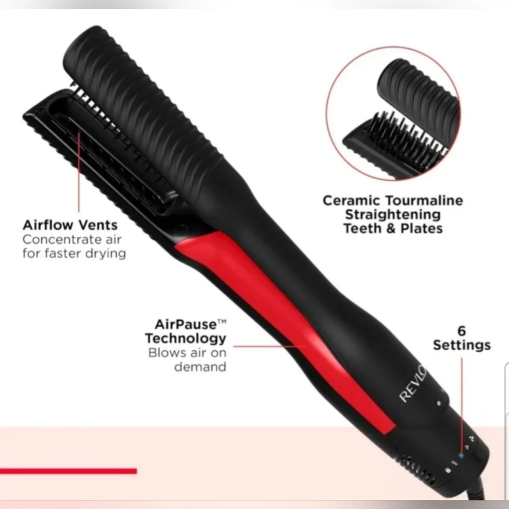Revlon One-Step Air Straight black